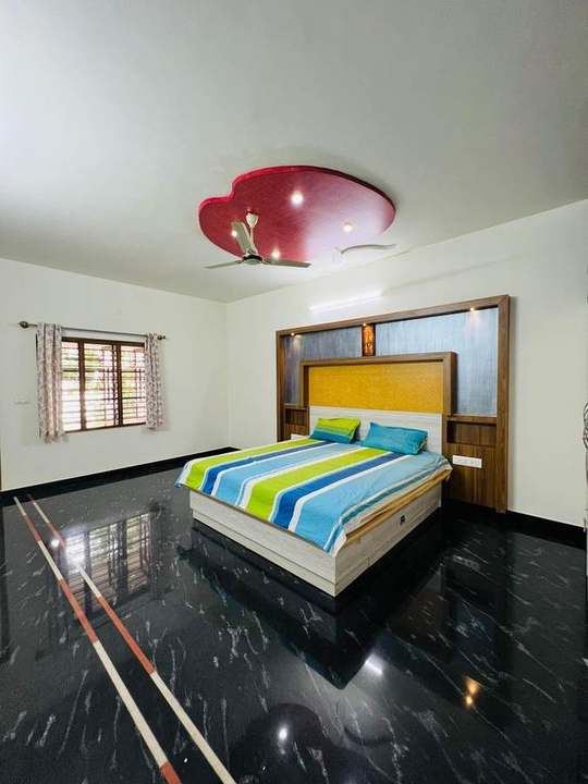 Interior finish – bedroom with false ceiling