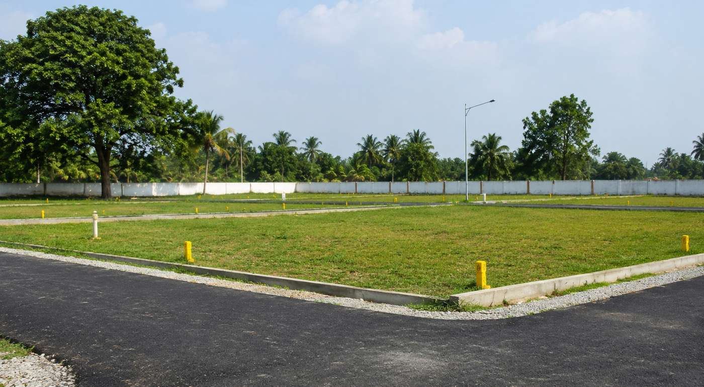 Surveyed and pegged residential plots ready for registration