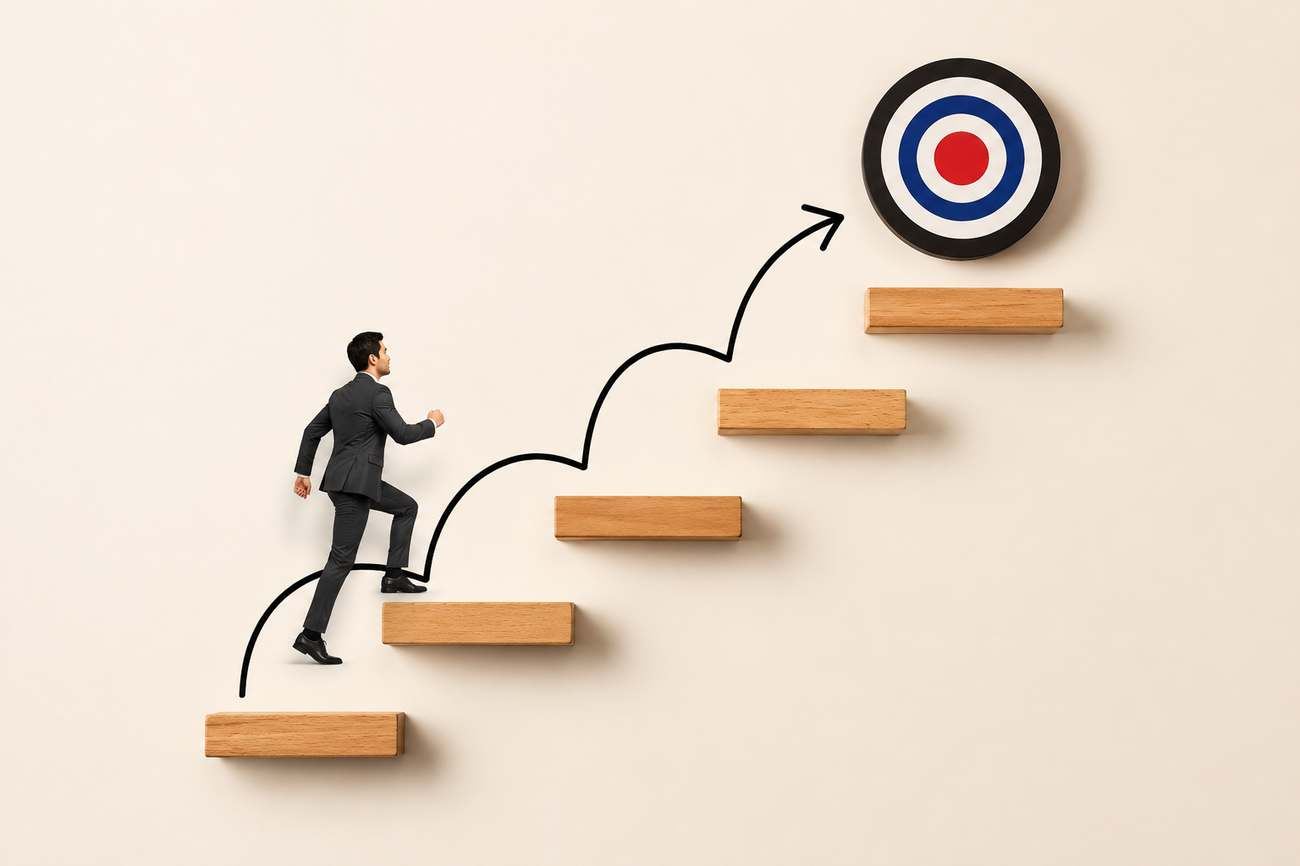 Setting clear goals and climbing toward them, together with our clients
